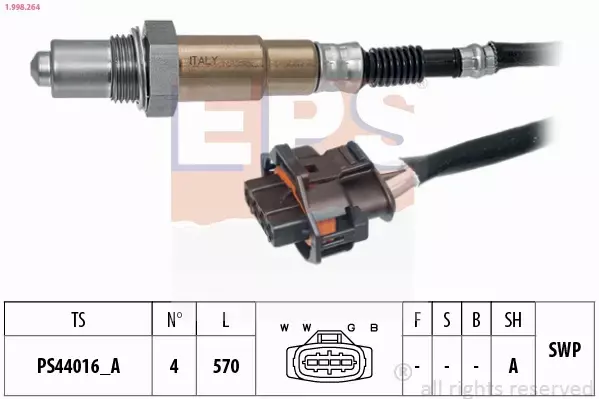 EPS SONDA LAMBDA 1.998.264 