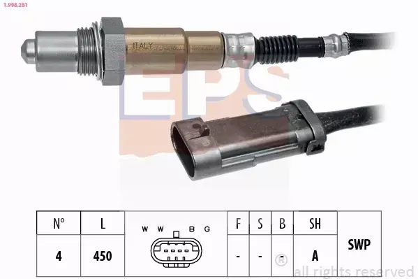 EPS SONDA LAMBDA 1.998.281 