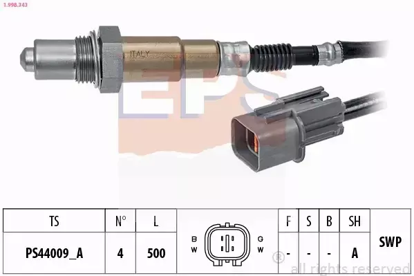 EPS SONDA LAMBDA 1.998.343 