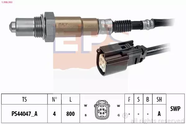 EPS SONDA LAMBDA 1.998.363 