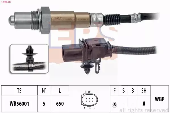 EPS SONDA LAMBDA 1.998.414 