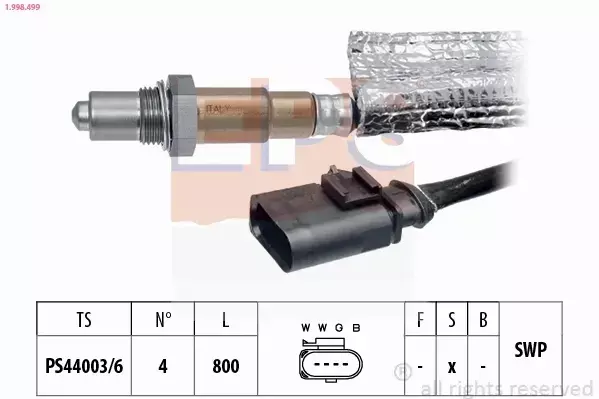 EPS SONDA LAMBDA 1.998.499 