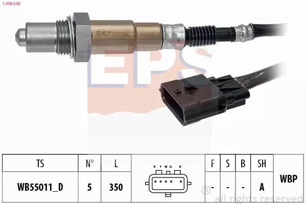 EPS SONDA LAMBDA 1.998.540 