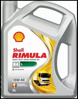 SHELL RIMULA R4 L OLEJ SILNIKOWY 15W40 5L 