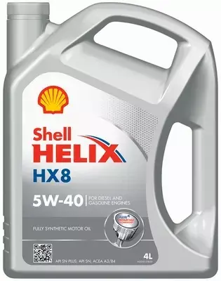 SHELL HELIX HX8 OLEJ SILNIKOWY 5W40 4L 