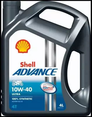 SHELL ADVANCE ULTRA 4T OLEJ SILNIKOWY 10W40 4L 