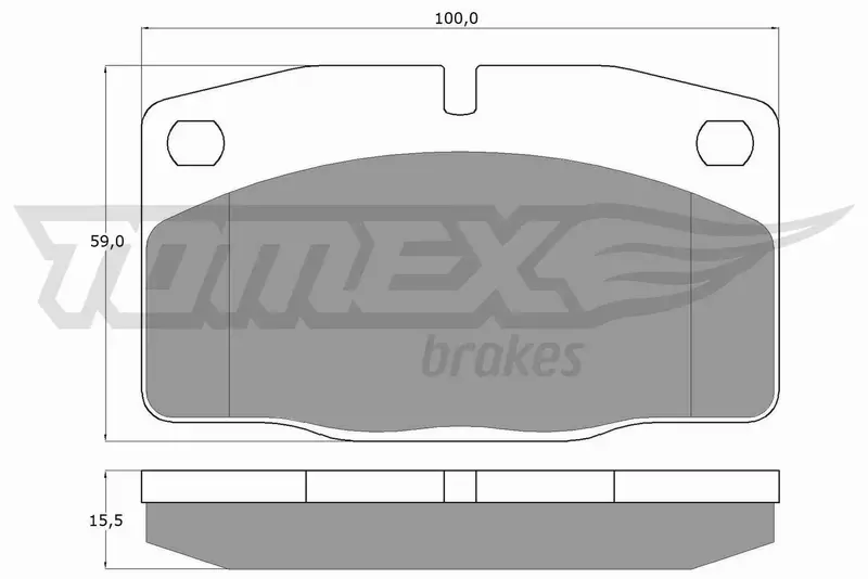 TOMEX BRAKES KLOCKI HAMULCOWE TX 10-13 