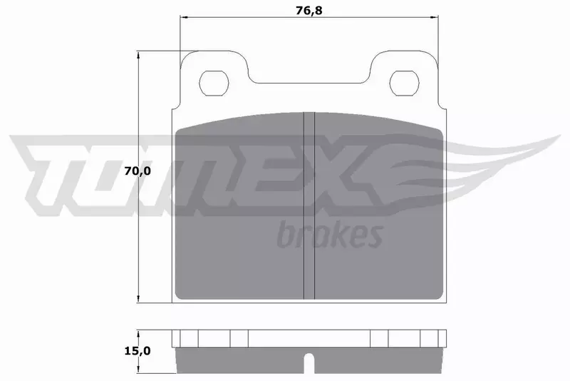 TOMEX BRAKES KLOCKI HAMULCOWE TX 10-18 