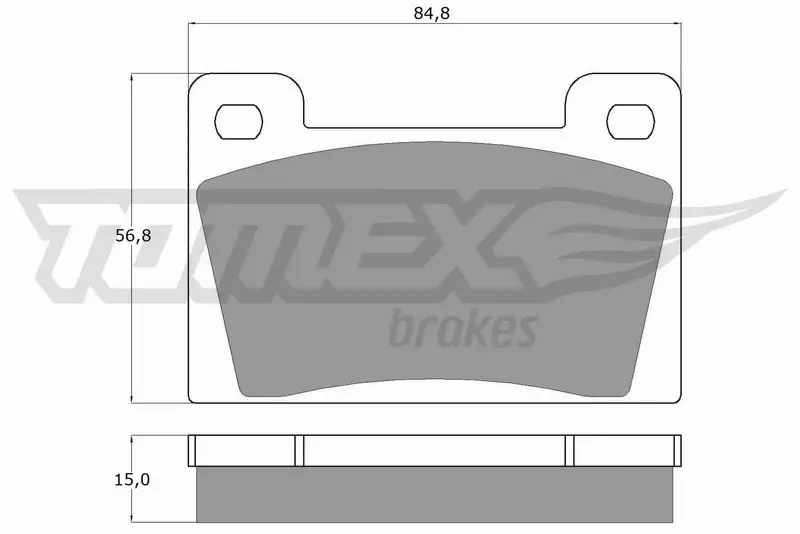 TOMEX BRAKES KLOCKI HAMULCOWE TX 10-26 