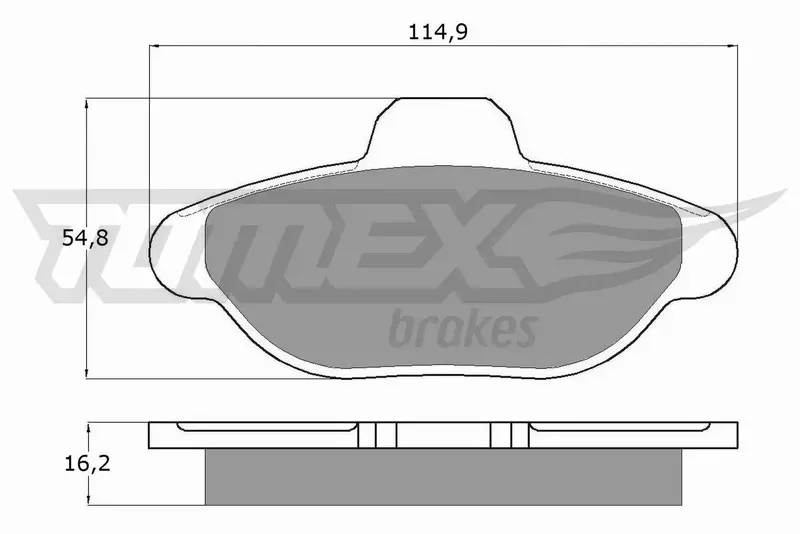 TOMEX BRAKES KLOCKI HAMULCOWE TX 10-33 