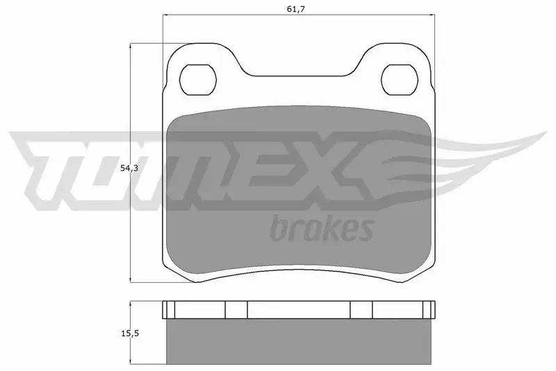 TOMEX BRAKES KLOCKI HAMULCOWE TX 10-371 