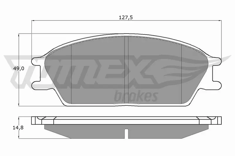 TOMEX BRAKES KLOCKI HAMULCOWE TX 11-06 