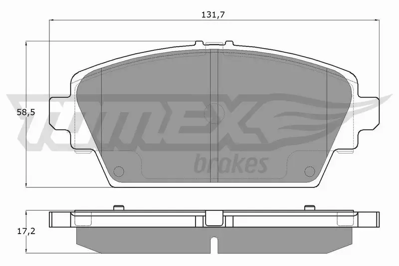 TOMEX BRAKES KLOCKI HAMULCOWE TX 12-94 