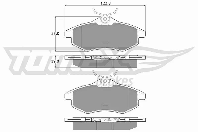 TOMEX BRAKES KLOCKI HAMULCOWE TX 13-28 