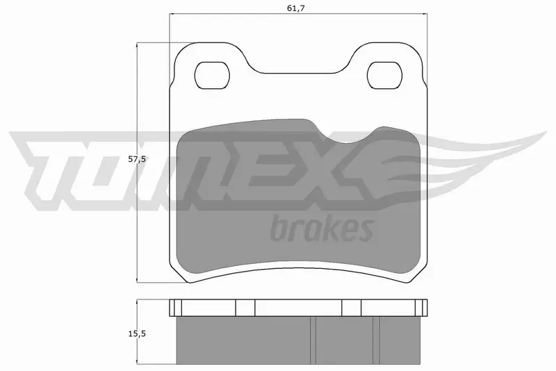 TOMEX BRAKES KLOCKI HAMULCOWE TX 13-49 