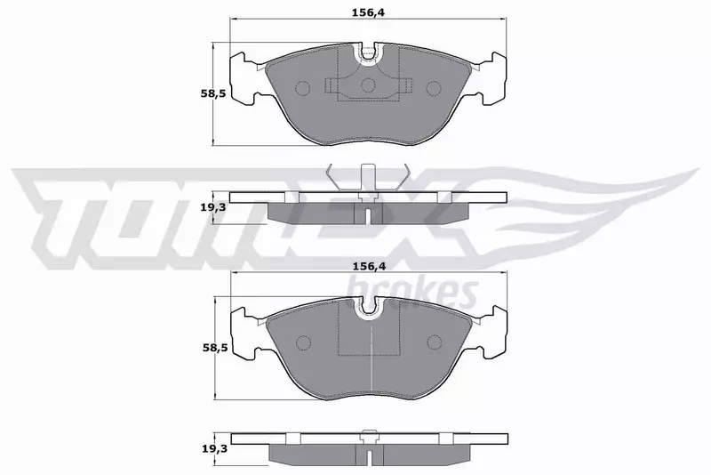 TOMEX BRAKES KLOCKI HAMULCOWE TX 14-02 