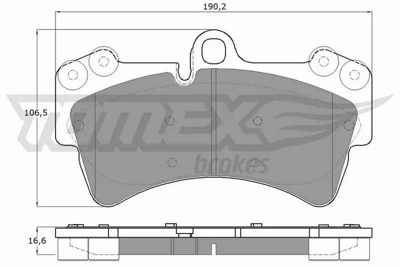 TOMEX BRAKES KLOCKI HAMULCOWE TX 14-31 