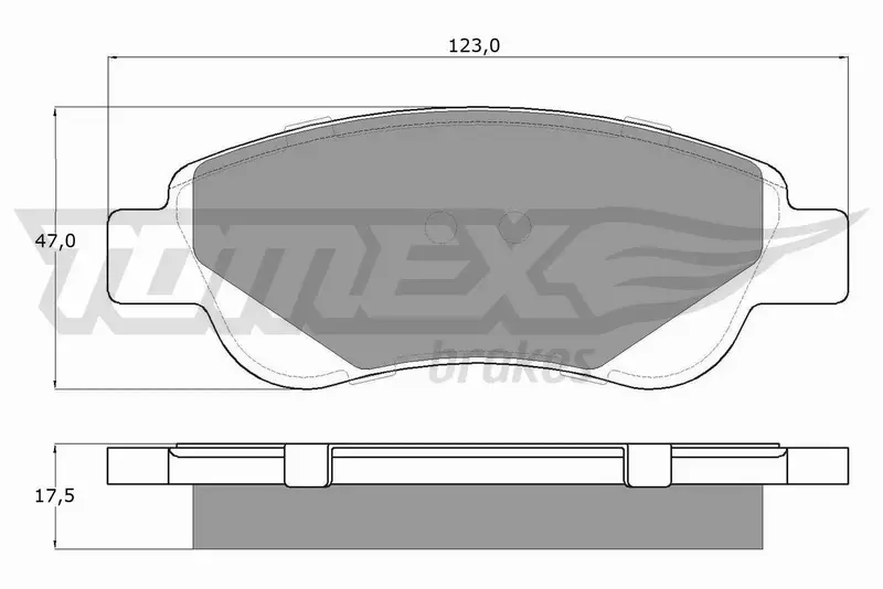 TOMEX BRAKES KLOCKI HAMULCOWE TX 14-37 