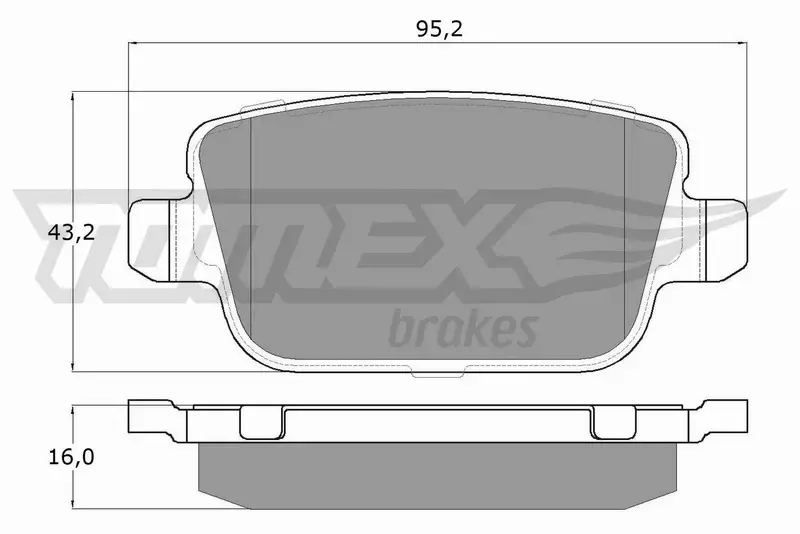 TOMEX BRAKES KLOCKI HAMULCOWE TX 14-48 