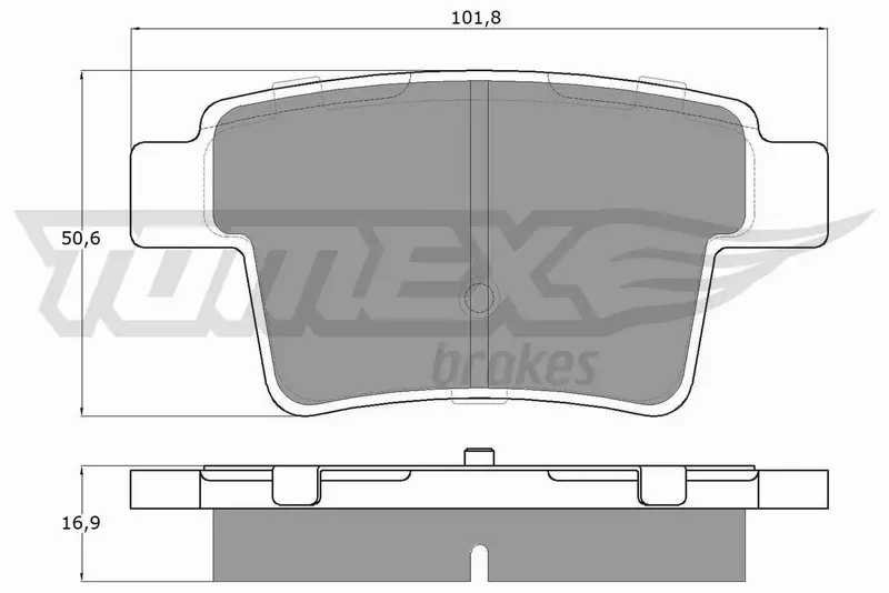 TOMEX BRAKES KLOCKI HAMULCOWE TX 14-74 