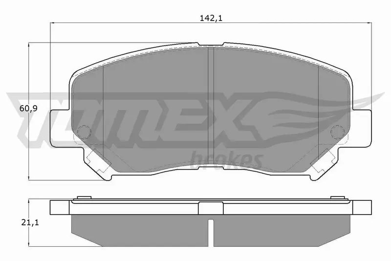 TOMEX BRAKES KLOCKI HAMULCOWE TX 17-251 