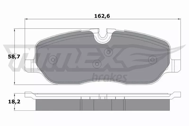 TOMEX BRAKES KLOCKI HAMULCOWE TX 17-71 