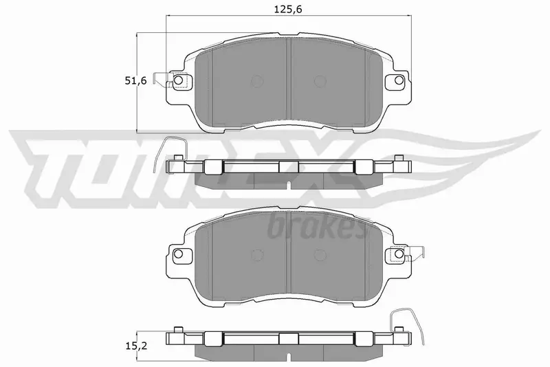 TOMEX BRAKES KLOCKI HAMULCOWE TX 18-26 