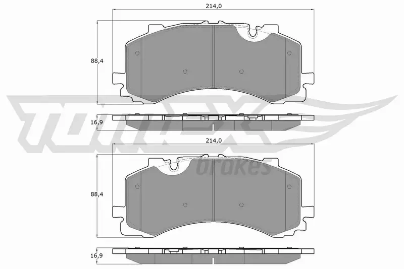 TOMEX BRAKES KLOCKI HAMULCOWE TX 19-41 