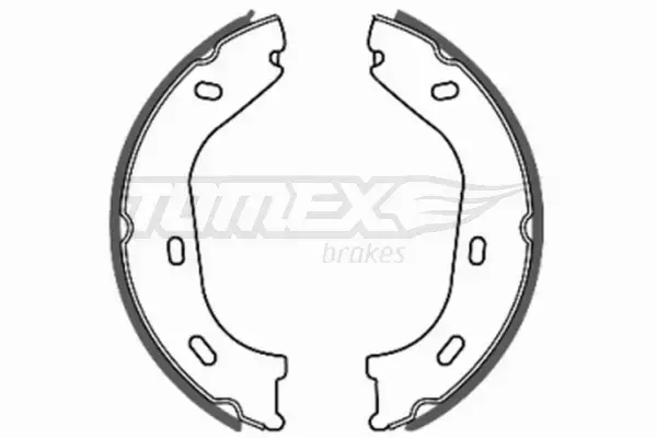 TOMEX BRAKES SZCZĘKI HAMULCOWE TX 20-36 