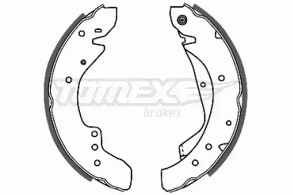 TOMEX BRAKES SZCZĘKI HAMULCOWE TX 20-59 