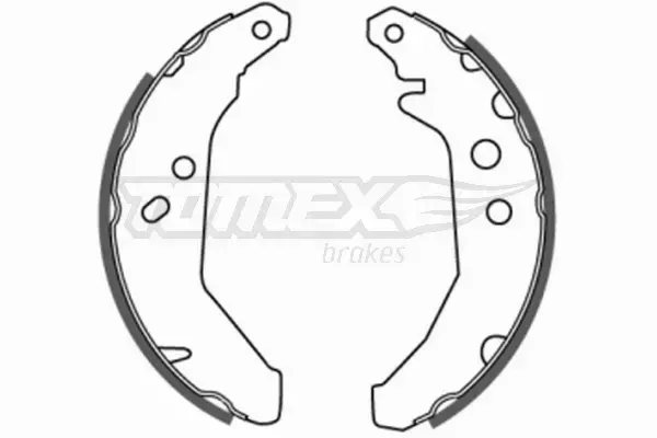 TOMEX BRAKES SZCZĘKI HAMULCOWE TX 20-66 