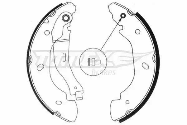 TOMEX BRAKES SZCZĘKI HAMULCOWE TX 20-94 