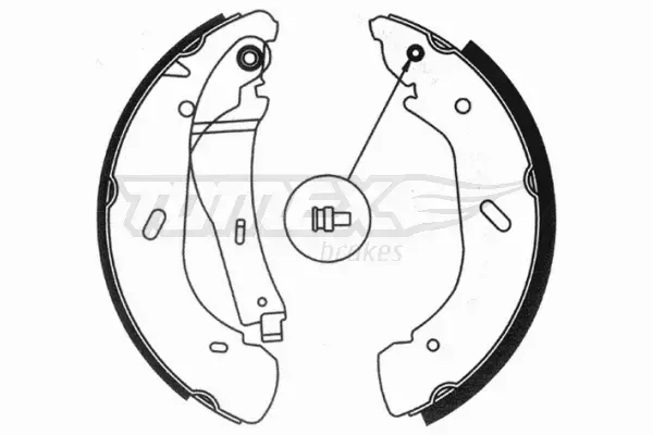 TOMEX BRAKES SZCZĘKI HAMULCOWE TX 20-95 