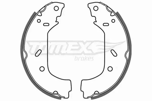 TOMEX BRAKES SZCZĘKI HAMULCOWE TX 20-98 