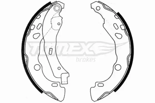 TOMEX BRAKES SZCZĘKI HAMULCOWE TX 20-99 