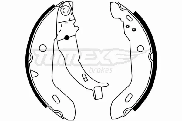 TOMEX BRAKES SZCZĘKI HAMULCOWE TX 21-16 