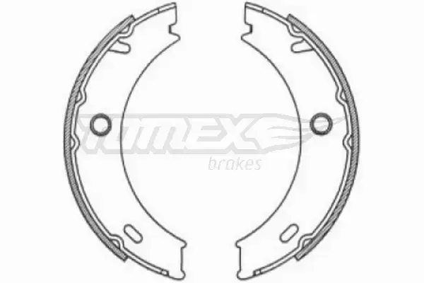 TOMEX BRAKES SZCZĘKI HAMULCOWE TX 21-18 