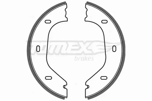 TOMEX BRAKES SZCZĘKI HAMULCOWE TX 21-21 