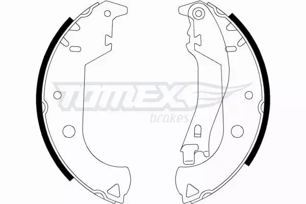 TOMEX BRAKES SZCZĘKI HAMULCOWE TX 21-30 