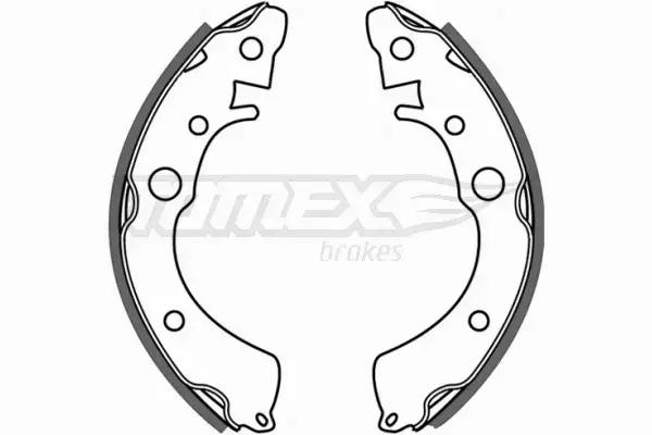 TOMEX BRAKES SZCZĘKI HAMULCOWE TX 21-35 