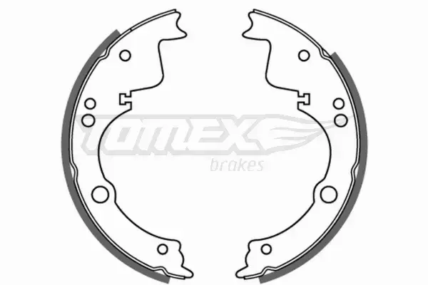 TOMEX BRAKES SZCZĘKI HAMULCOWE TX 21-40 