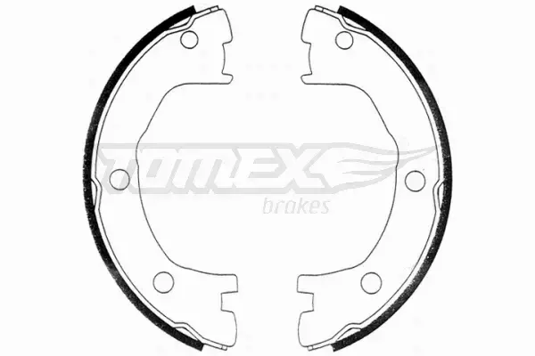 TOMEX BRAKES SZCZĘKI HAMULCOWE TX 21-41 