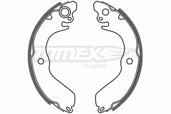 TOMEX BRAKES SZCZĘKI HAMULCOWE TX 21-43 