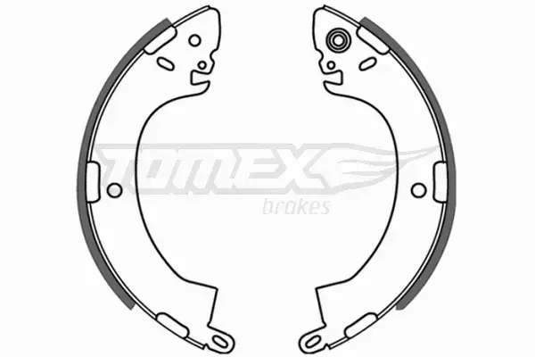 TOMEX BRAKES SZCZĘKI HAMULCOWE TX 21-44 