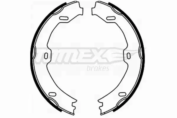 TOMEX BRAKES SZCZĘKI HAMULCOWE TX 21-72 