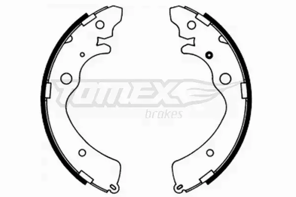 TOMEX BRAKES SZCZĘKI HAMULCOWE TX 21-74 