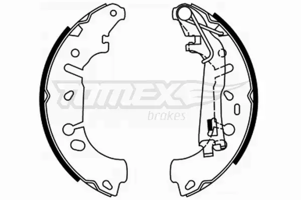 TOMEX BRAKES SZCZĘKI HAMULCOWE TX 21-85 