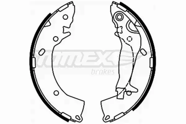 TOMEX BRAKES SZCZĘKI HAMULCOWE TX 21-92 