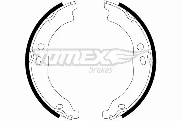 TOMEX BRAKES SZCZĘKI HAMULCOWE TX 21-99 