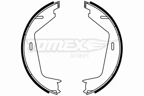 TOMEX BRAKES SZCZĘKI HAMULCOWE TX 22-11 